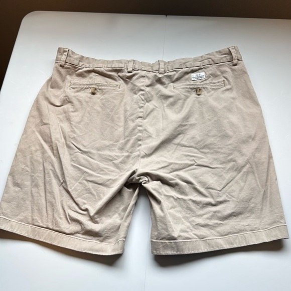 Vineyard Vines Tan Flat Front Shorts - Picture 6 of 7